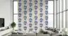 Indigo Abstract Eye Pattern Wallpaper 4
