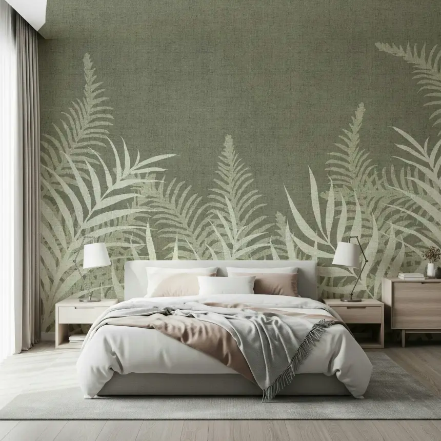 Into the Jungle Sage Wall Mural