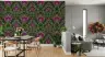 Regal Purple Floral Damask Wallpaper 2
