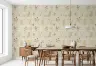 Jardin des Fleurs Botanical Gingham Wallpaper 2