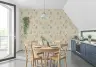 Jardin des Fleurs Botanical Gingham Wallpaper 5