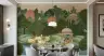 Traditional Indian Krishna Leela Forest Wall Mural 2