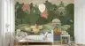 Traditional Indian Krishna Leela Forest Wall Mural 3