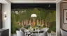 Enchanted Krishna Forest Night Wall Mural 5