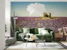 Purple Haze Lavender Field and Ancient Ruins Wallpaper 4
