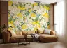 Vibrant Lemon Blossom Botanical Wall Mural 3