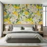 Vibrant Lemon Blossom Botanical Wall Mural 4