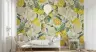 Vibrant Lemon Blossom Botanical Wall Mural 5