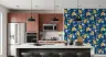 Lemon Blossom Pattern Wall Mural 5
