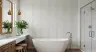 Subtle Floral Stripe Pattern Wallpaper 3