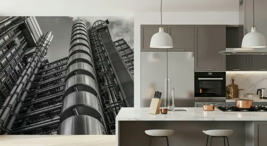 Lloyds Building Wall Mural