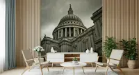 St. Paul's Cathedral Monochrome Wall Mural