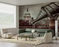 St. Paul's Cathedral London Cityscape Wall Mural