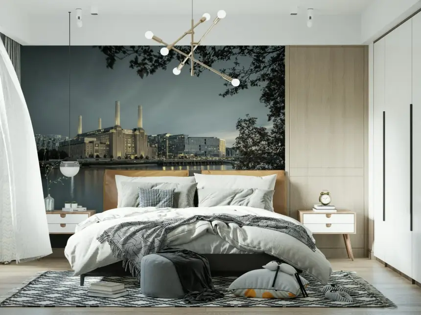 London's Powerhouse Wall Mural