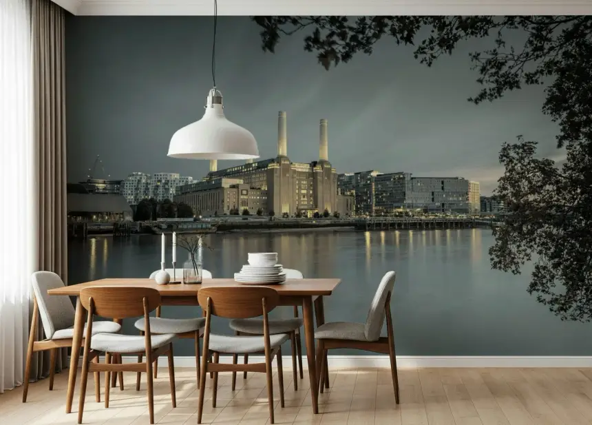 London's Powerhouse Wall Mural
