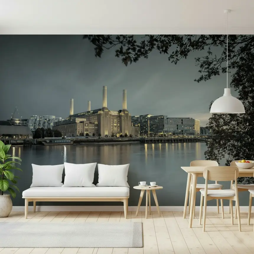 London's Powerhouse Wall Mural