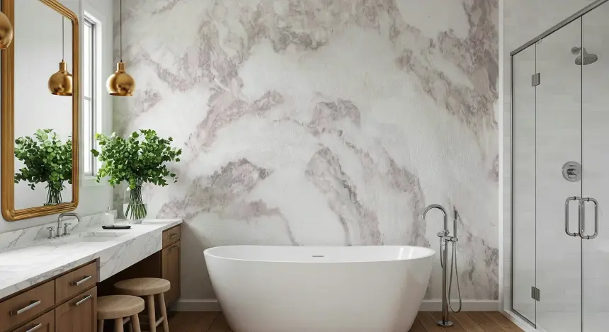 Marble Veins Wall Mural - 2579021