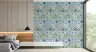 Vibrant Azulejo Tile Pattern Wallpaper 1