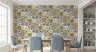 Vibrant Majolica Tile Mosaic Wallpaper 5
