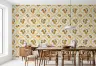 Vibrant Orange Grove Quatrefoil Wallpaper 4