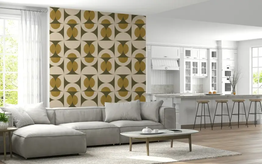 Mid-Century Modern Harmony Wallpaper -2995390