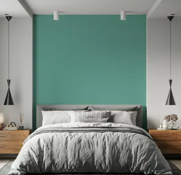 Serene Teal Textured Wallpaper