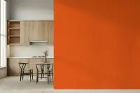 Terracotta Orange Subtle Textured Wallpaper