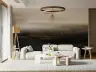 Serene Misty Meadow Landscape Wall Mural 1