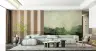 Misty Forest Abstract Wall Mural 3