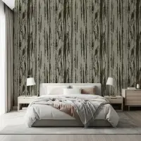Abstract Woodgrain Vertical Pattern Wallpaper