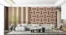 Geometric Interlock Pattern Wallpaper 2