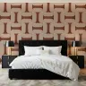 Geometric Interlock Pattern Wallpaper 1