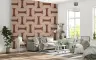Geometric Interlock Pattern Wallpaper 4