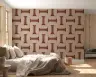 Geometric Interlock Pattern Wallpaper 5