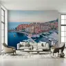 Monaco Coastal Marina Cityscape Wall Mural 5
