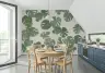 Tropical Monstera Leaf Wall Mural 3
