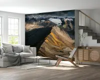Majestic Mountain Ridge Landscape Wall Mural