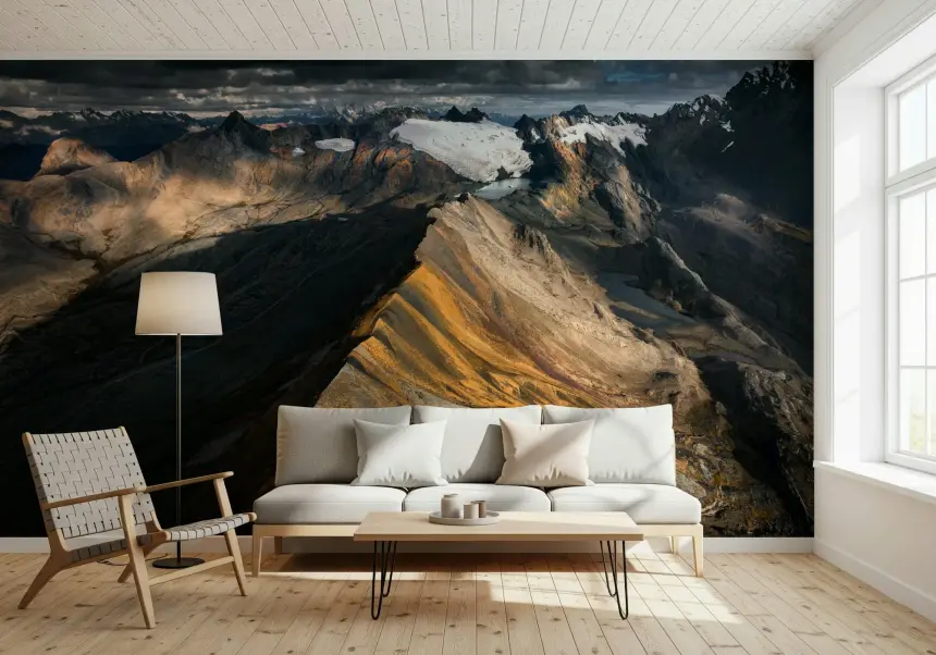 Mountain Ridge Vista Wall Mural -2332123