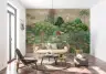 Pichwai Inspired Forest Animals Wall Mural 5