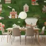 Rajasthani Palace Garden Scenic Wall Mural 3