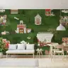 Rajasthani Palace Garden Scenic Wall Mural 4