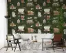 Mughal Miniature Palace Garden Wall Mural 2