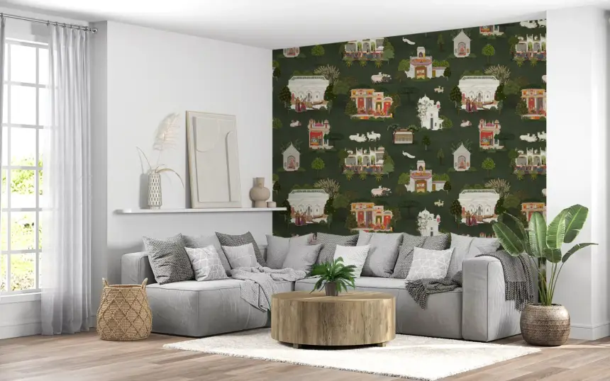 Mughal Palace Dreams Wall Mural