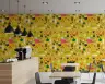 Vibrant Retro Vegetable and Fruit Pattern Wallpaper 4