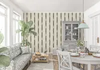 Textured Vertical Stripe Wallpaper