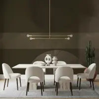 Muted Olive Geometric Abstract Wall Mural