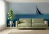Misty Sailboat Wall Mural 5