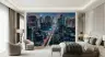 Vibrant Metropolis Night Cityscape Wall Mural 2