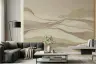 Serene Abstract Desert Landscape Wall Mural 1