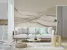 Serene Abstract Desert Landscape Wall Mural 4